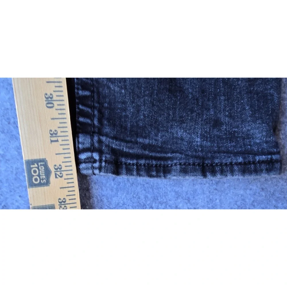 True Religion Geno Jeans Men's Dark Charcoal Wash Slim Fit 35x32